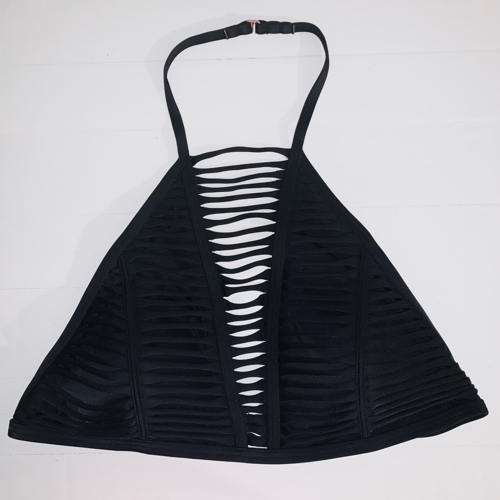 Victoria’s Secret Caged High Neck Bikini Top